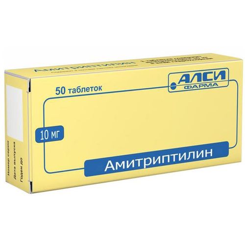 Амитриптилин таблетки 10 мг 50 шт. АЛСИ -  в вашем городе от 0 .