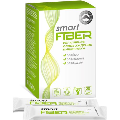 SMART FIBER/СМАРТ ФАЙБЕР ПОРОШОК ДЛЯ ПРИЕМА ВНУТРЬ 5 Г №20