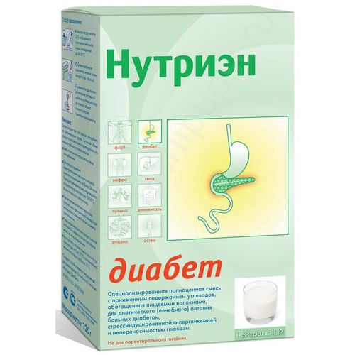 Купить НУТРИЭН ДИАБЕТ В Москве, Цена От 1123 Руб. В 17 Аптеках.