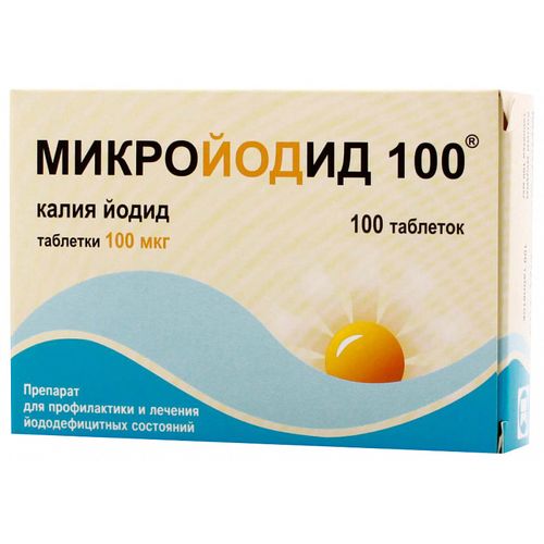 МИКРОЙОДИД ТАБЛЕТКИ 100 МКГ   №100