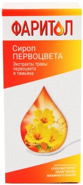 ФАРИТОЛ СИРОП ПЕРВОЦВЕТ СИРОП  150 МЛ №1